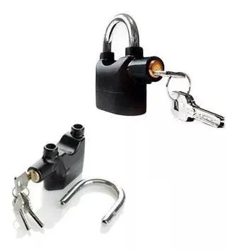 Miniatura 2 de Candado Con Alarma De Seguridad